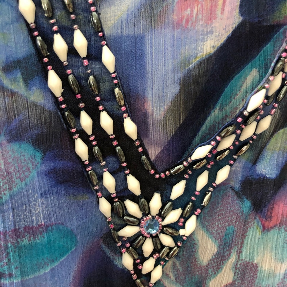 Multi Color Beaded Kaftan. - image 2